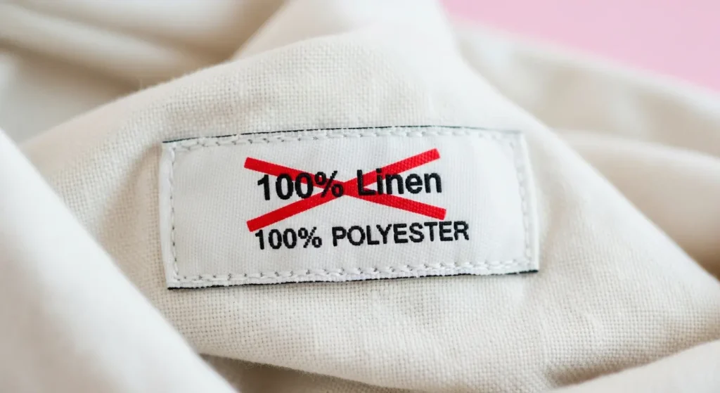 Vêtement en polyester