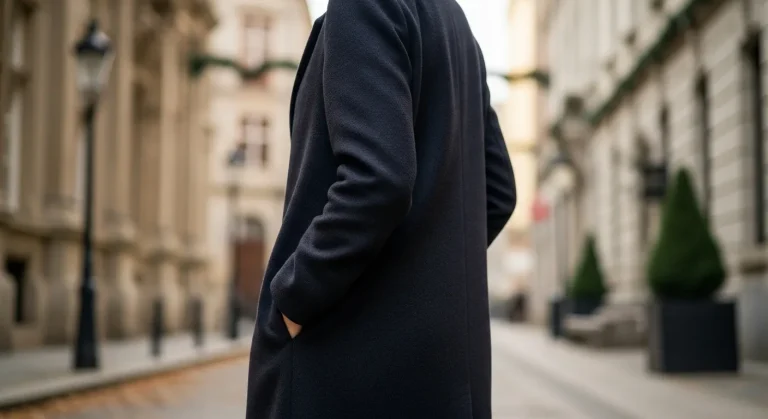 Poches de manteau décousues