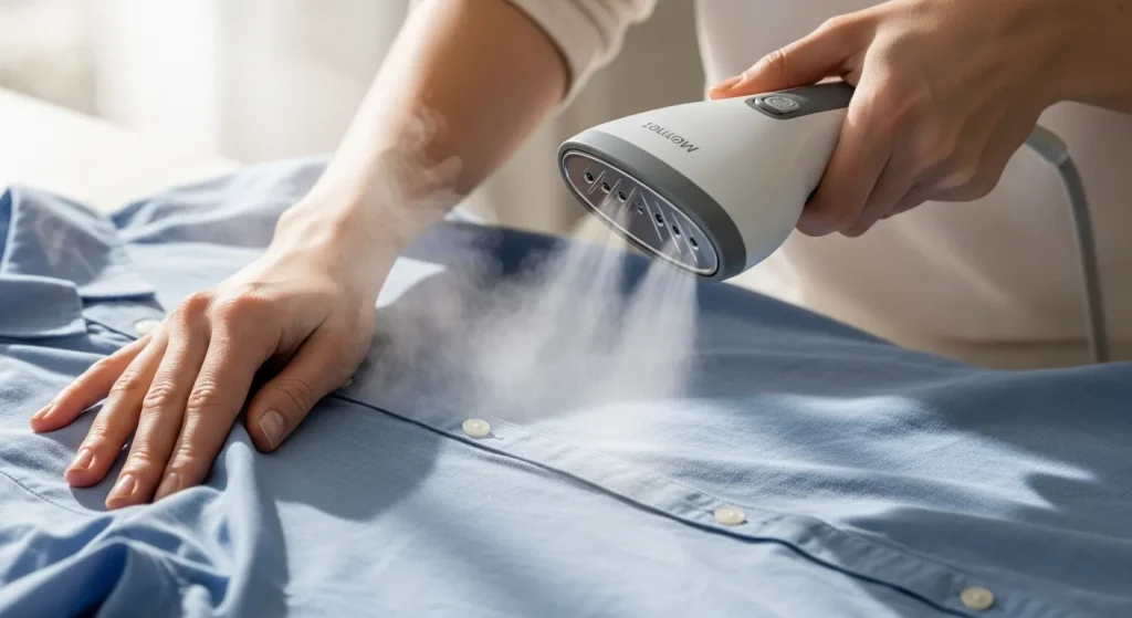 Utiliser un défroisseur vapeur