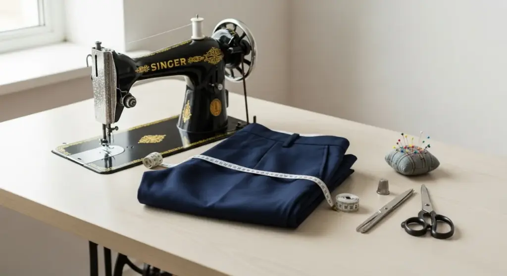 Faire faire un ourlet par un retoucheur