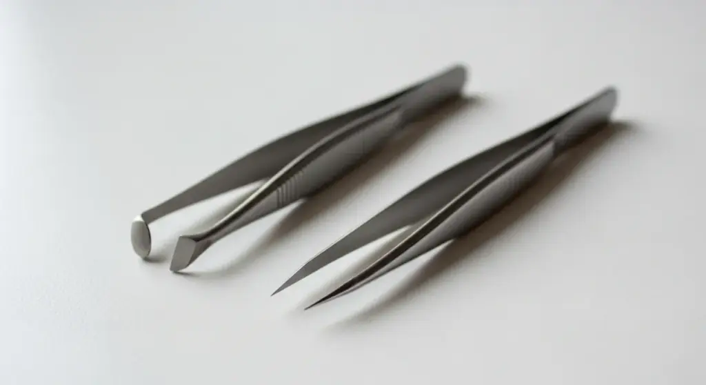 Eviter les pinces pointues pour des raisons de sécurité