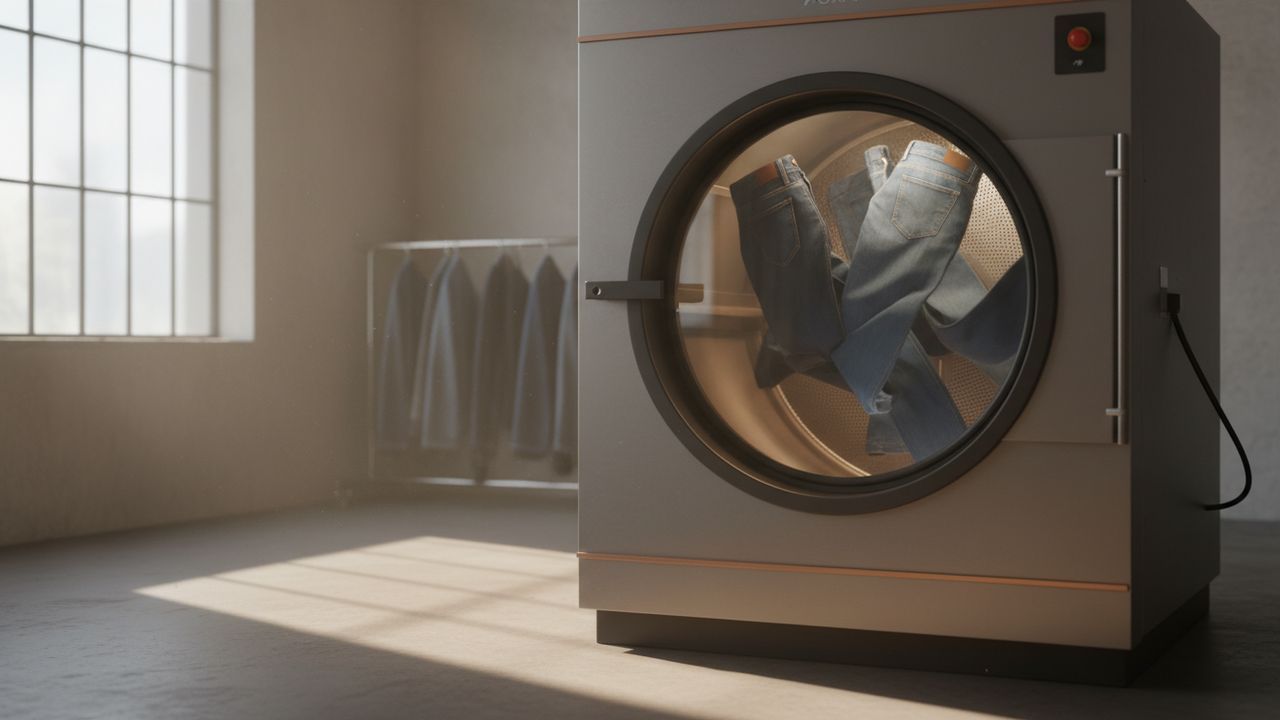 Utiliser la machine à laver pour rétrécir un jean trop grand 