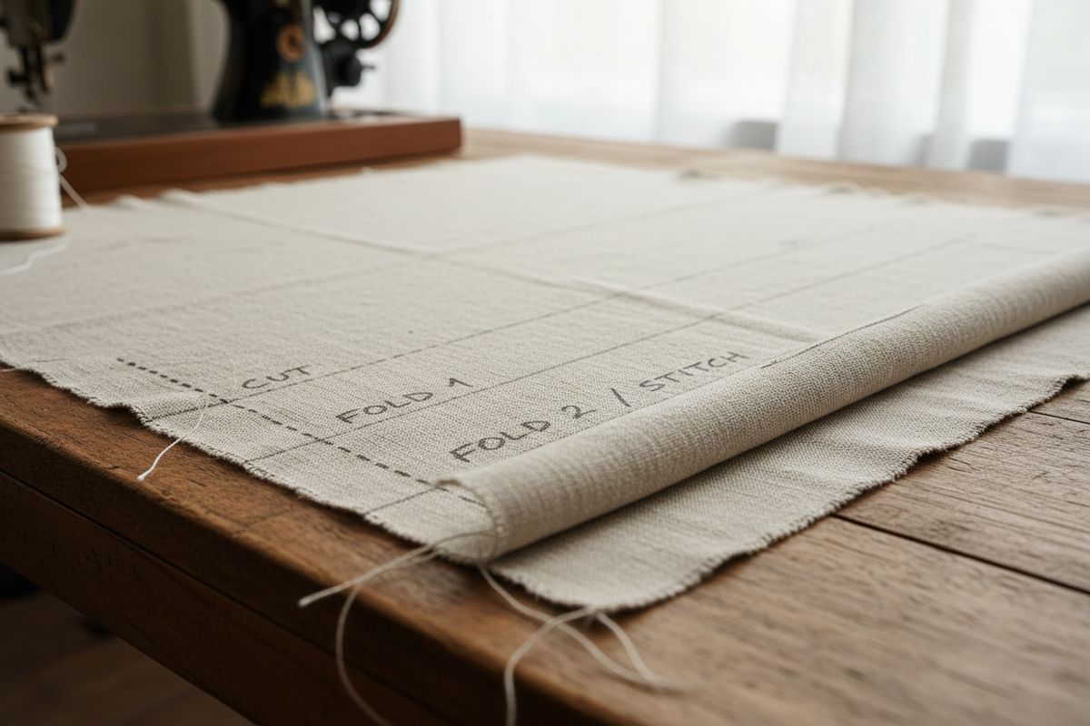 Laisser de la marge au tissu