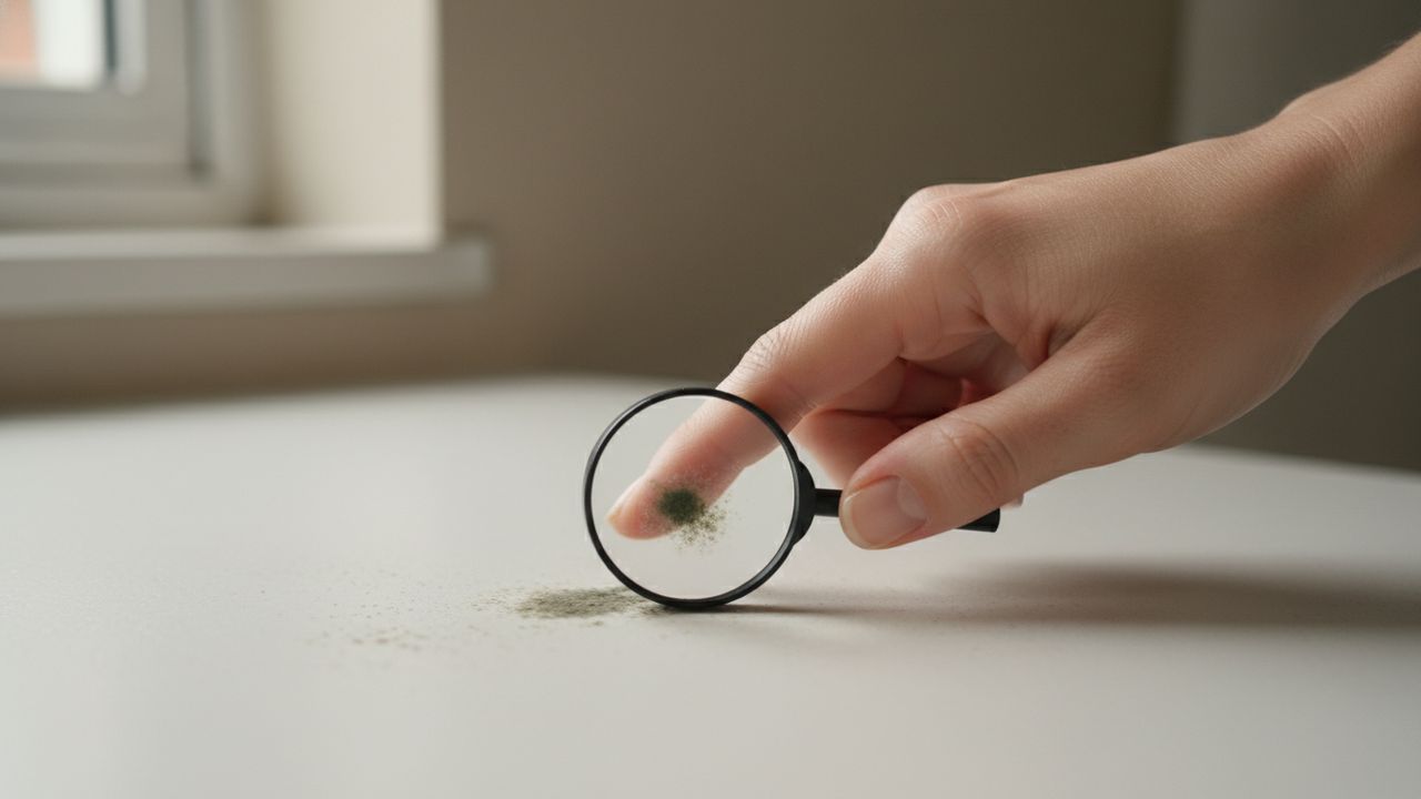 S’attaquer à la source de la moisissure pour éliminer l’odeur de moisi dans la chambre.