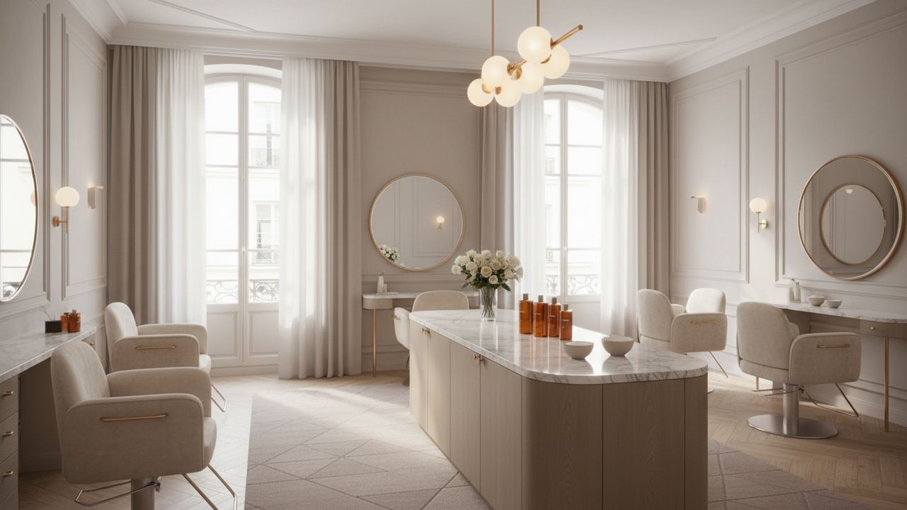 Salon de coiffure haut de gamme