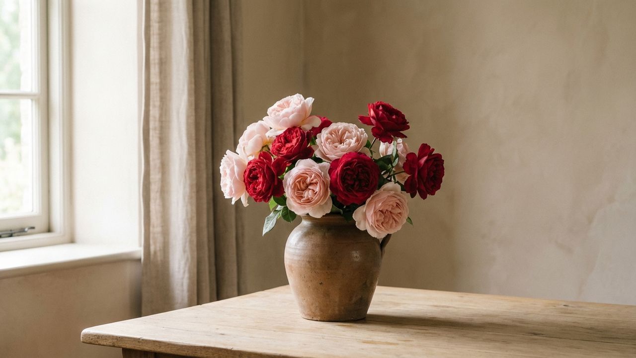 Magnifique bouquet de roses roses à offrir