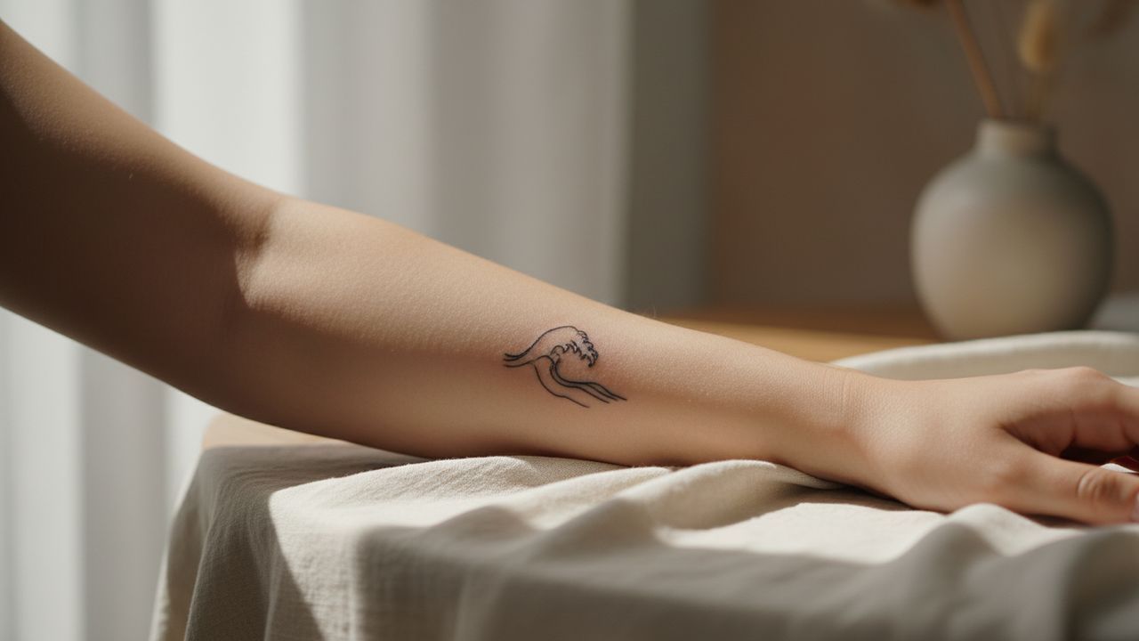 Petit tatouage bien cicatrisé