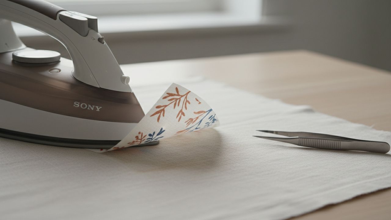 Poser un flocage au fer à repasser
