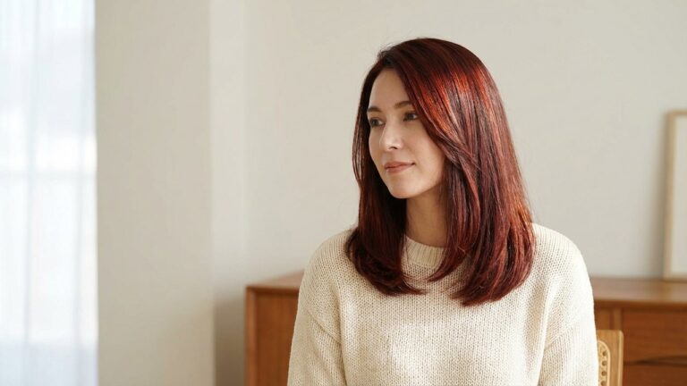 Coloration permanente avec une teinte riche et brillante