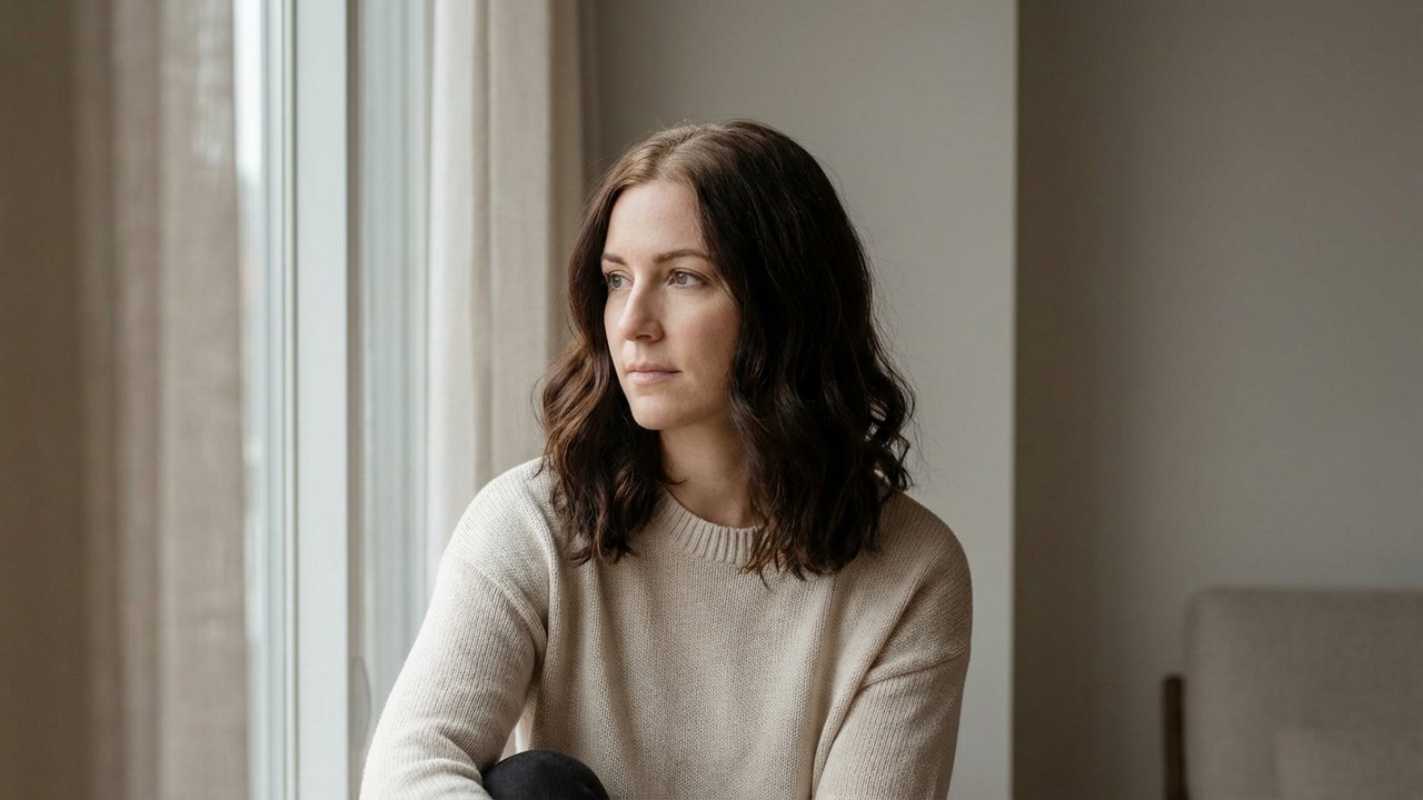 Racines naturelles visibles après plusieurs semaines de coloration permanente