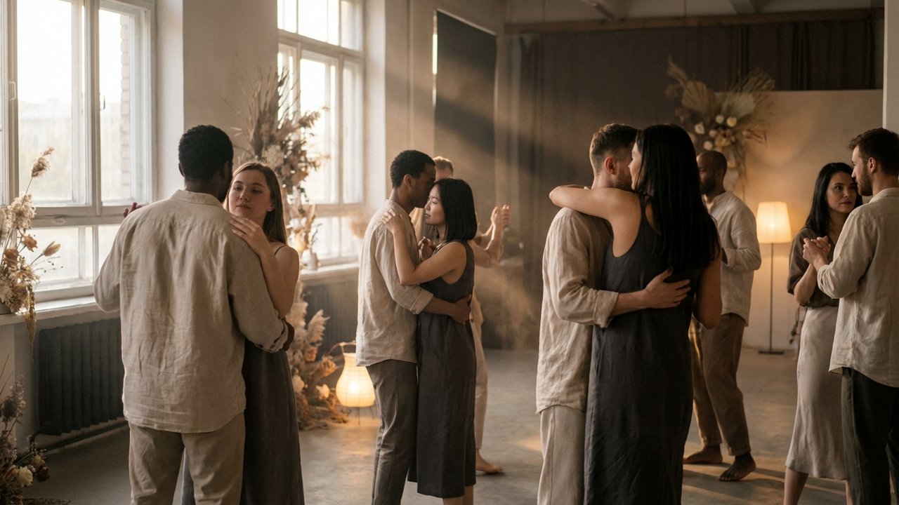 Ambiance festive lors d'une soirée de clôture de club à Ibiza