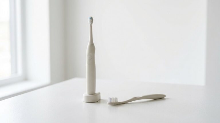 Brosse à dents électrique et brosse à dents manuelle comparées