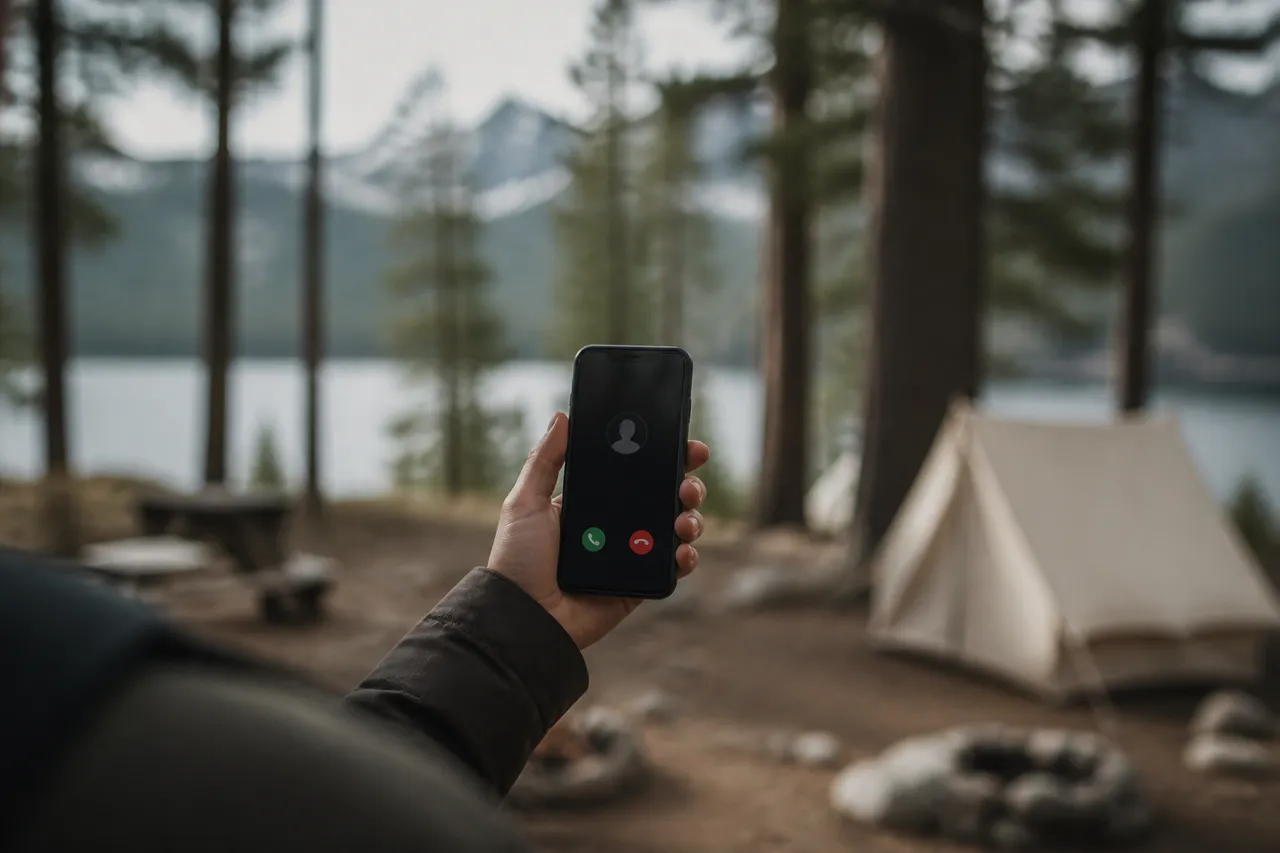 Appel à un camping qui accepte les mineurs avant réservation