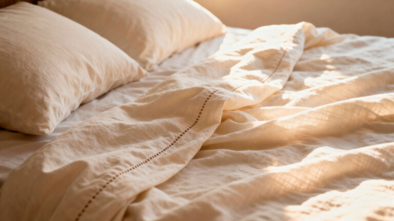 Lin lavé : la matière naturelle idéale pour une housse de couette confortable